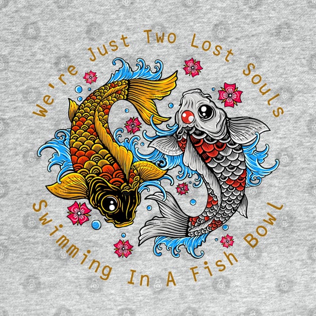 KOI FISH LOVER by DMD Art Studio